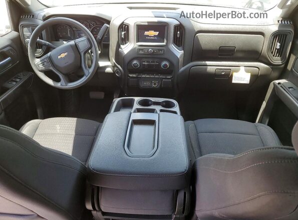 1GCPABEKXRZ140650 2024 CHEVROLET SILVERADO Черный Вид панели приборов