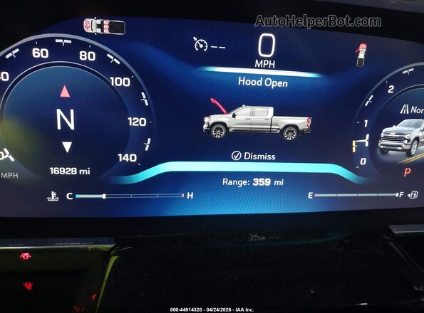 1GCPACED3TZ157370 2026 CHEVROLET SILVERADO Серый Вид задних сидений