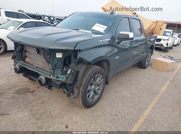 1GCPACED3TZ157370 2026 CHEVROLET SILVERADO Серый Передняя левая четверть
