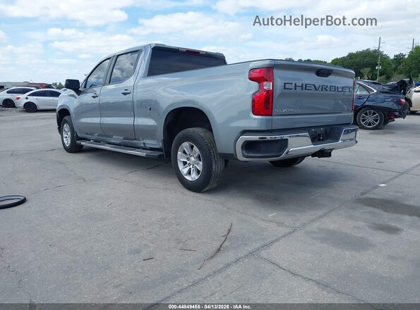 1GCPACEK0RZ174554 2024 CHEVROLET SILVERADO Серебряный Задняя левая четверть
