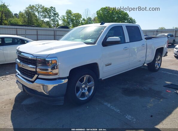 1GCPCREC1JF212451 2018 CHEVROLET SILVERADO Белый Передняя левая четверть