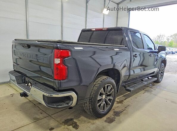 1GCPDKEK7NZ524483 2022 CHEVROLET SILVERADO Синий Задняя правая четверть