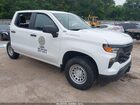 2025 Chevrolet Silverado 1500 4wd  Short Bed Wt White vin: 1GCPKAEK2SZ270399