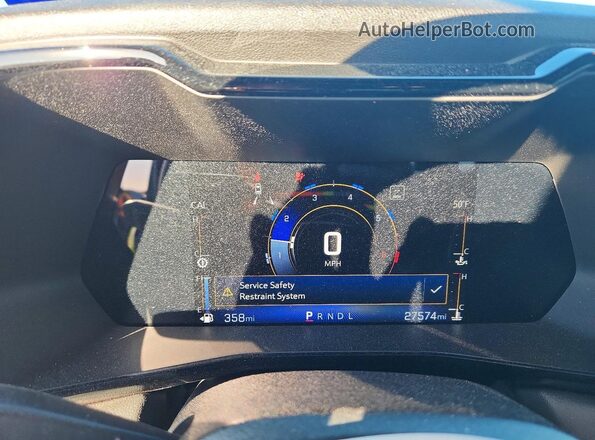 1GCPSCEK4P1230018 2023 CHEVROLET COLORADO Черный Вид щитка приборов