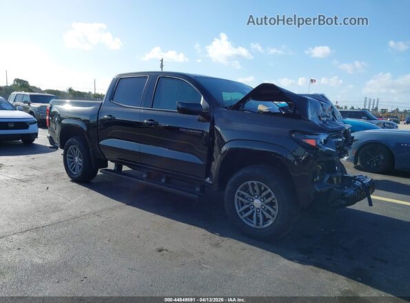 1GCPSCEK8S1215532 2025 CHEVROLET COLORADO Черный Передняя правая четверть