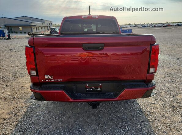 1GCPSCEKXT1151897 2026 CHEVROLET COLORADO Красный Вид сзади