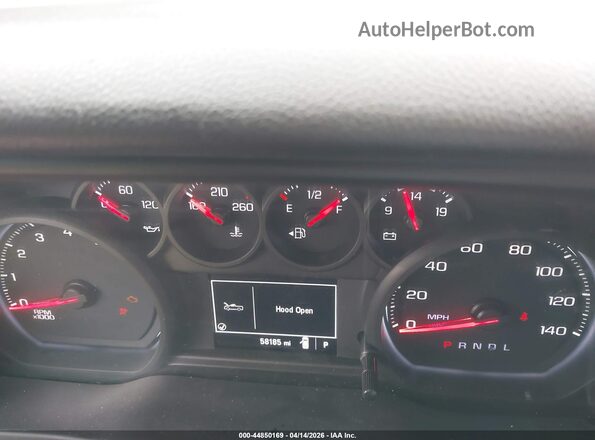 1GCPWAEF3MZ247983 2021 CHEVROLET SILVERADO Белый Вид задних сидений