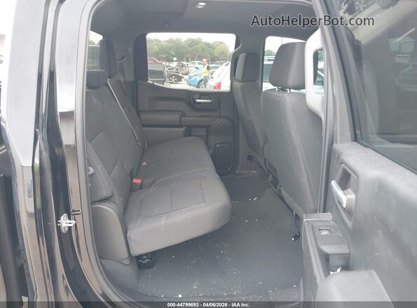 1GCPYCEF2MZ211630 2021 CHEVROLET SILVERADO Black VIN კოდის სტიკერის ხედი