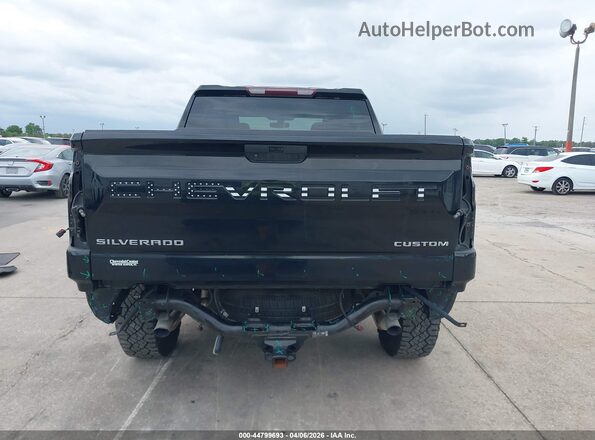 1GCPYCEF2MZ211630 2021 CHEVROLET SILVERADO Black 