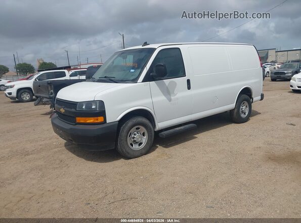 1GCWGAFP1P1112438 2023 CHEVROLET EXPRESS White Vista tres cuartos delantera izquierda