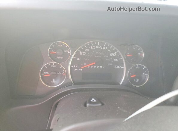 1GCWGAFP2R1292306 2024 CHEVROLET EXPRESS White Вид щитка приладів