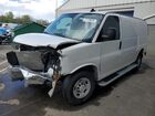 2025 Chev Express G2500 Белый vin: 1GCWGAFP9S1195285 Damage: Left Front Fender, Dent(S) W/ Paint Dmg, > 12 Inches