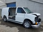 2025 Chev Express G2500 Белый vin: 1GCWGAFP9S1195285 Damage: Right Front Side Cargo Door, Missing, Replacement Required