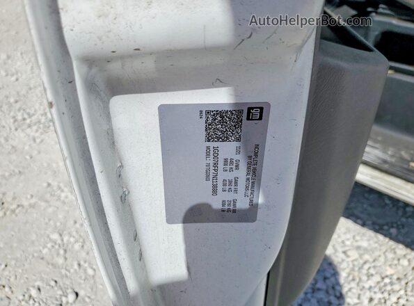 1GD07RFP7N1138880 2022 GMC SAVANA White Widok komory silnika