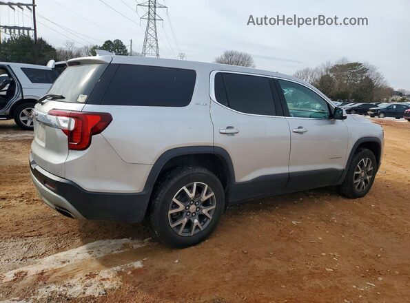 1GKKNKLS4LZ176573 2020 GMC ACADIA Серебряный Задняя правая четверть