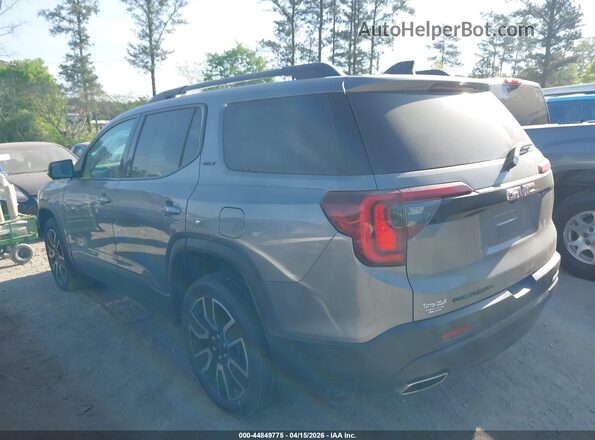 1GKKNML46MZ210835 2021 GMC ACADIA Серый Задняя левая четверть