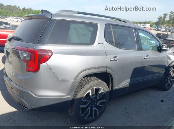 1GKKNML46MZ210835 2021 GMC ACADIA Серый Вид задней части салона