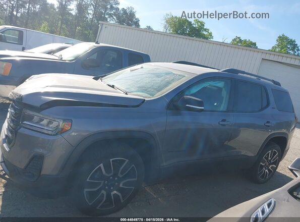1GKKNML46MZ210835 2021 GMC ACADIA Серый Панорамный вид салона 360°