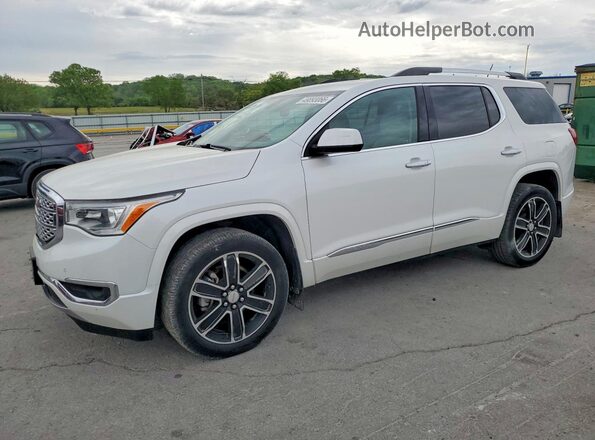 1GKKNXLS3HZ290794 2017 GMC ACADIA Белый Передняя левая четверть