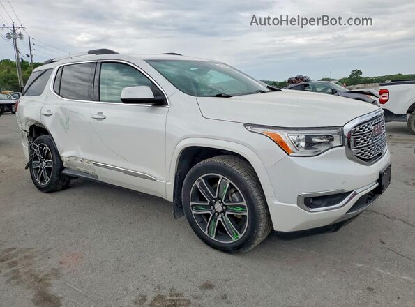 1GKKNXLS3HZ290794 2017 GMC ACADIA Белый Передняя правая четверть
