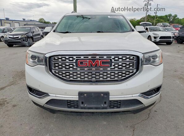 1GKKNXLS3HZ290794 2017 GMC ACADIA Белый Вид спереди