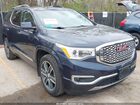 2018 Gmc Acadia Denali Blue vin: 1GKKNXLS3JZ233789