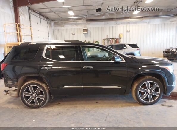 1GKKNXLS5HZ325464 2017 GMC ACADIA Черный Вид задней части салона
