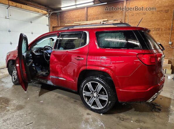 1GKKNXLS7KZ258809 2019 GMC ACADIA Темно-бордовый Задняя левая четверть