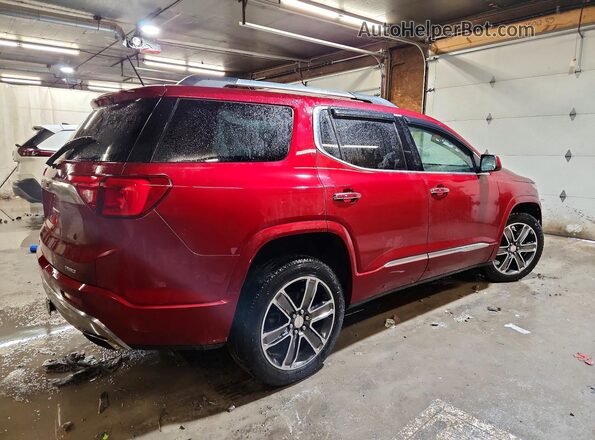1GKKNXLS7KZ258809 2019 GMC ACADIA Темно-бордовый Задняя правая четверть