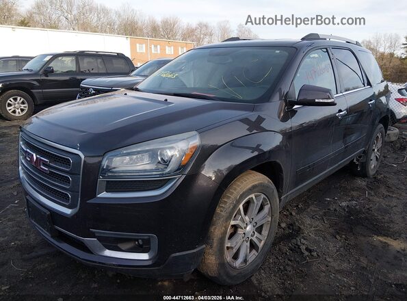 1GKKVRKD7GJ113757 2016 GMC ACADIA Серый Передняя левая четверть