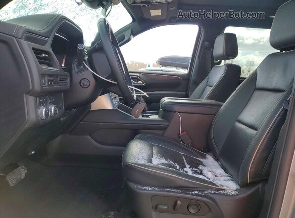 1GKS2BKDXPR425802 2023 GMC YUKON Gray წინა სალონის ხედი