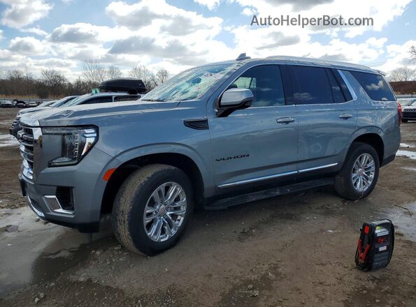 1GKS2BKDXPR425802 2023 GMC YUKON Gray წინა მარცხენა ხედი სამი მეოთხედიდან