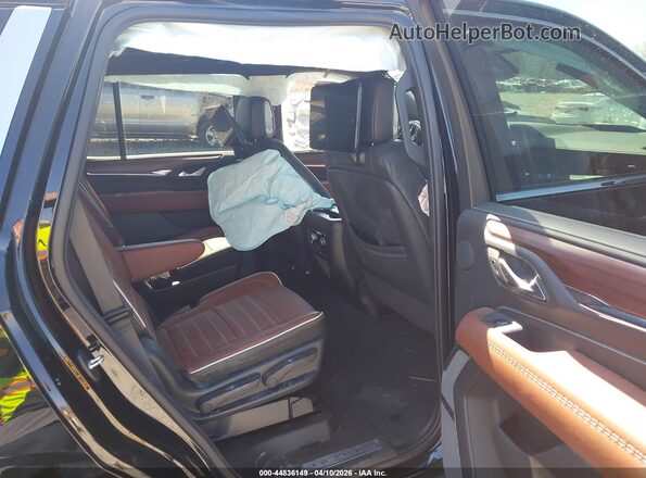 1GKS2EKL2PR358752 2023 GMC YUKON Black Vista de la etiqueta del VIN