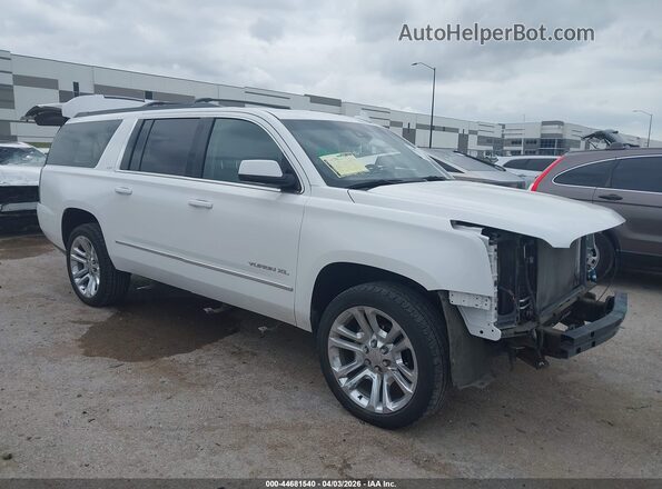 1GKS2GKC9JR152279 2018 GMC YUKON White Przód prawy