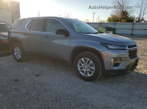 1GNETTKW1RJ140010 2024 CHEVROLET TRAVERSE Gray წინა მარჯვენა