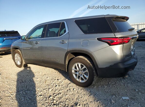 1GNETTKW1RJ140010 2024 CHEVROLET TRAVERSE Gray უკანა მარცხენა