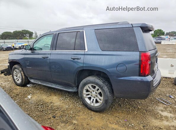 1GNSCAEC0LR119487 2020 CHEVROLET TAHOE Синий Задняя левая четверть