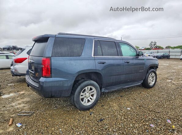 1GNSCAEC0LR119487 2020 CHEVROLET TAHOE Синий Задняя правая четверть