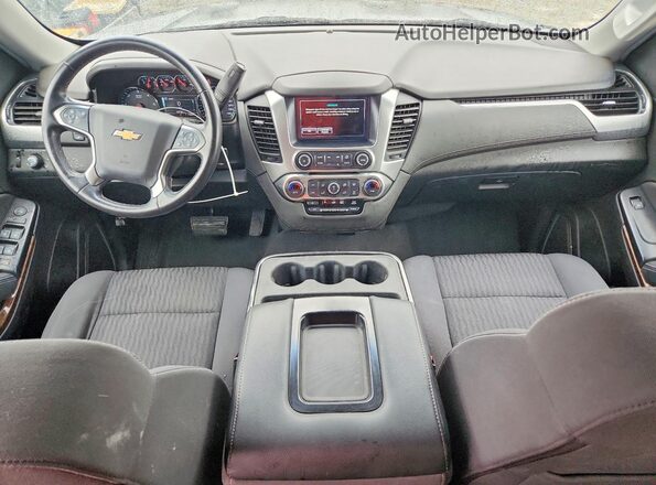1GNSCAEC0LR119487 2020 CHEVROLET TAHOE Синий Вид панели приборов