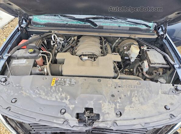 1GNSCAEC0LR119487 2020 CHEVROLET TAHOE Синий Вид подкапотного пространства
