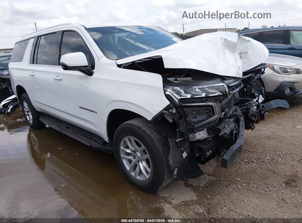 1GNSCCKD1PR183052 2023 CHEVROLET SUBURBAN Белый Передняя правая четверть