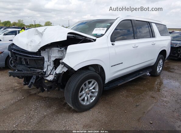 1GNSCCKD1PR183052 2023 CHEVROLET SUBURBAN Белый Передняя левая четверть