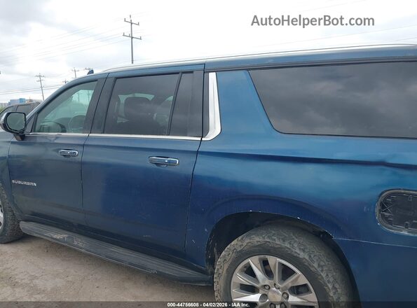 1GNSCFKD1PR376299 2023 CHEVROLET SUBURBAN Blue 360 interior view