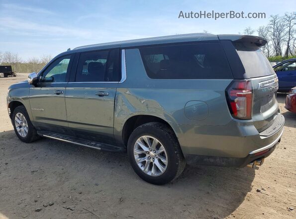 1GNSCFKD5PR478236 2023 CHEVROLET SUBURBAN Зеленый Задняя левая четверть