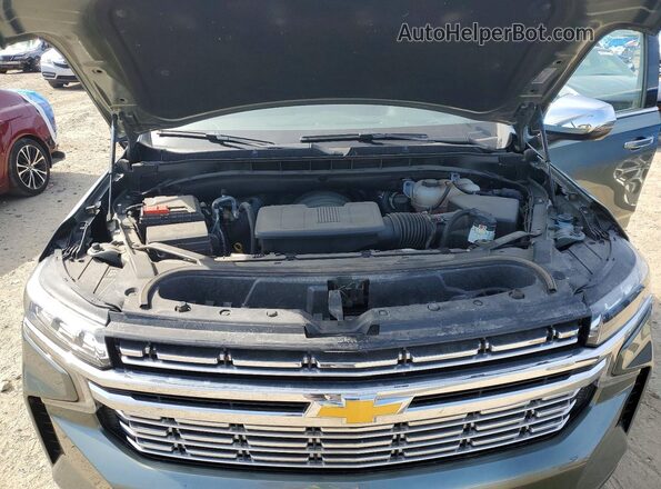 1GNSCFKD5PR478236 2023 CHEVROLET SUBURBAN Зеленый Вид подкапотного пространства