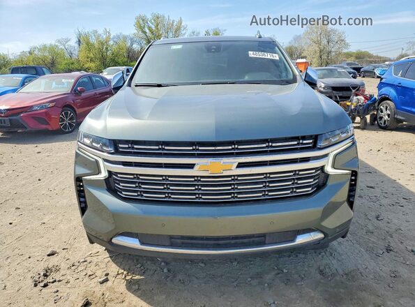 1GNSCFKD5PR478236 2023 CHEVROLET SUBURBAN Зеленый Вид спереди