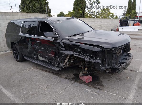 1GNSCGKC1GR348192 2016 CHEVROLET SUBURBAN Черный Передняя правая четверть
