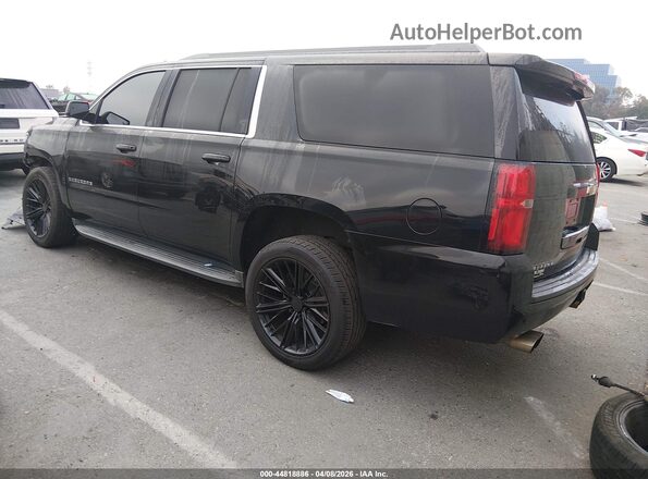 1GNSCGKC1GR348192 2016 CHEVROLET SUBURBAN Черный Задняя левая четверть