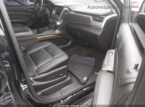 1GNSCGKC1GR348192 2016 CHEVROLET SUBURBAN Черный Вид салона спереди