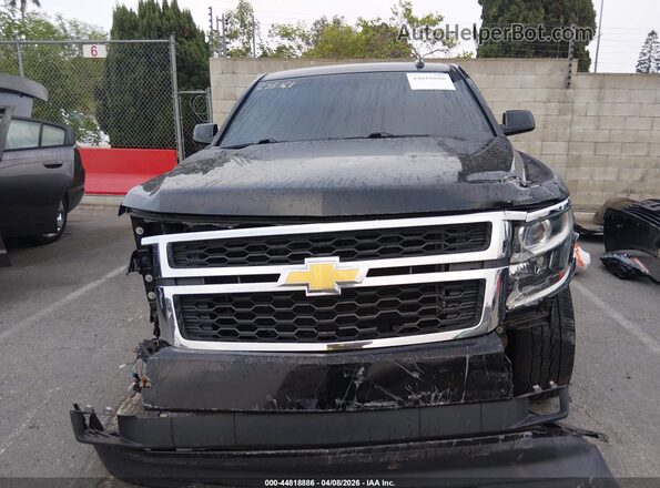 1GNSCGKC1GR348192 2016 CHEVROLET SUBURBAN Черный Вид задней части салона